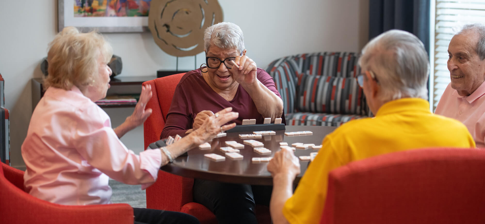 residents enjoying our recreational facilities