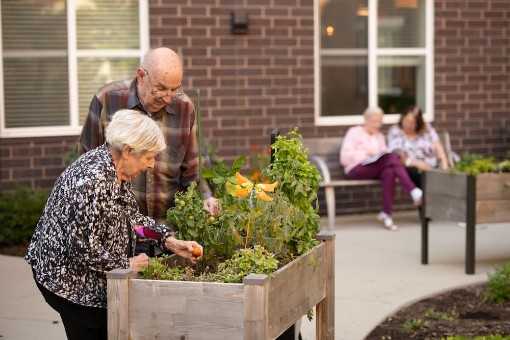 residents in memory care